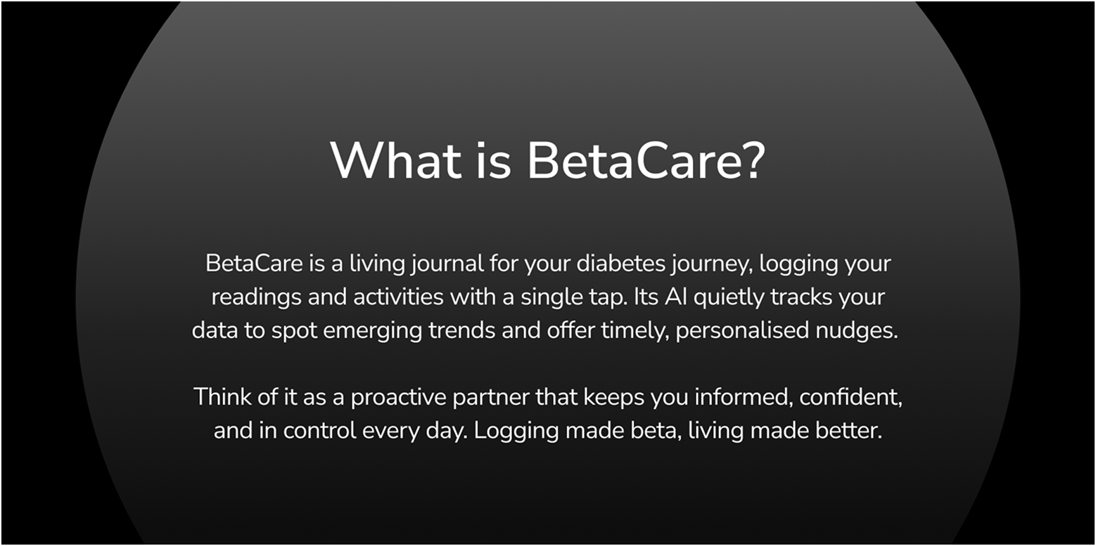 BetaCare presentation slide 2