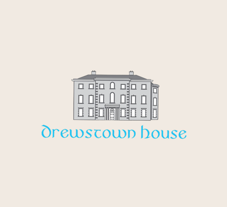 Drewstown House logo and branding
